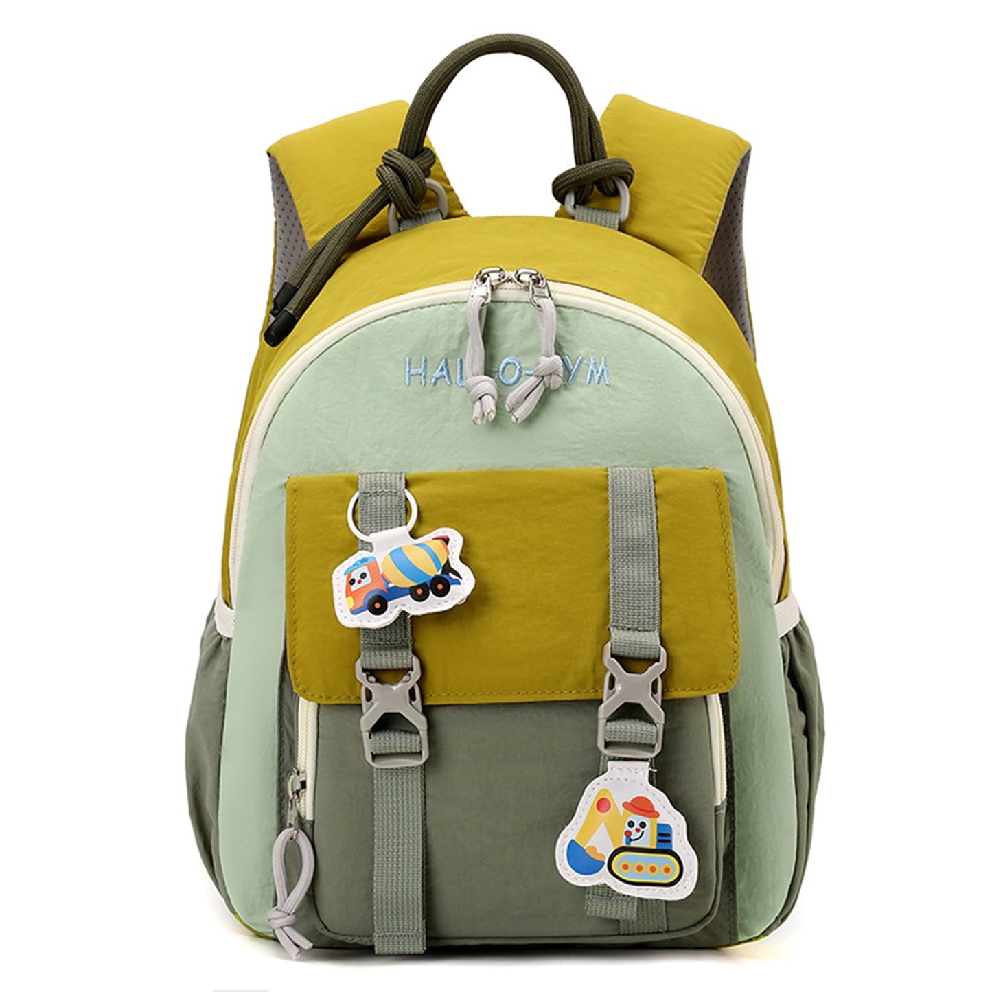 Girls Kindergarten Backpack, 9.6L Lightweight Water-Repellent Toddler Preschool Daypack with Reflective Strip, Adjustable Chest Strap Bookbag 2-5 Years