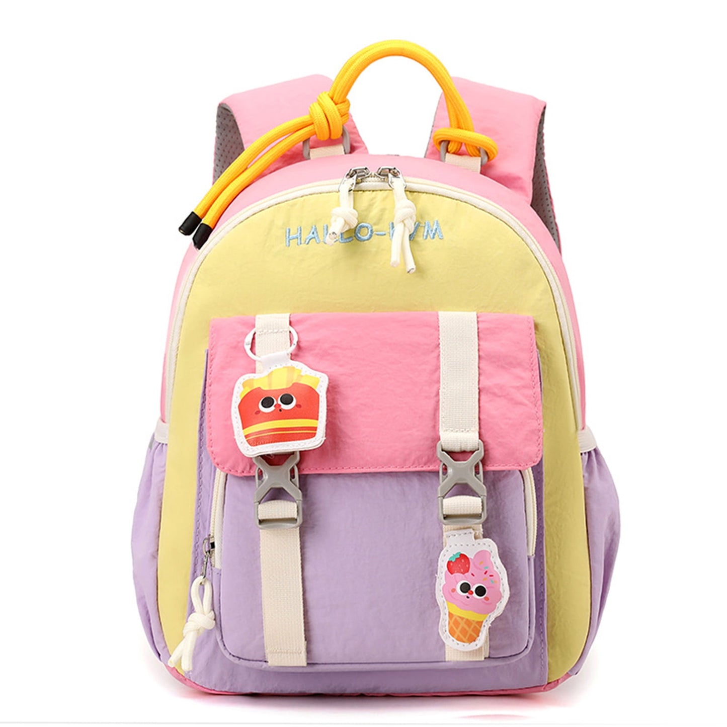 Girls Kindergarten Backpack, 9.6L Lightweight Water-Repellent Toddler Preschool Daypack with Reflective Strip, Adjustable Chest Strap Bookbag 2-5 Years