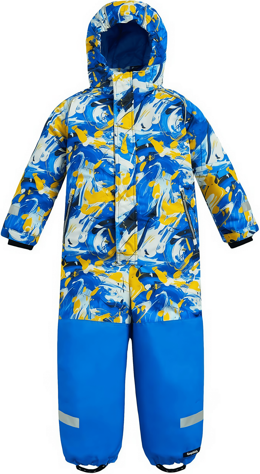 Kuleyang Kids Snowsuit One Piece Ski Suit for Boys Girls 3-9 Years, Toddler Waterproof Winter Snow Suits Overalls