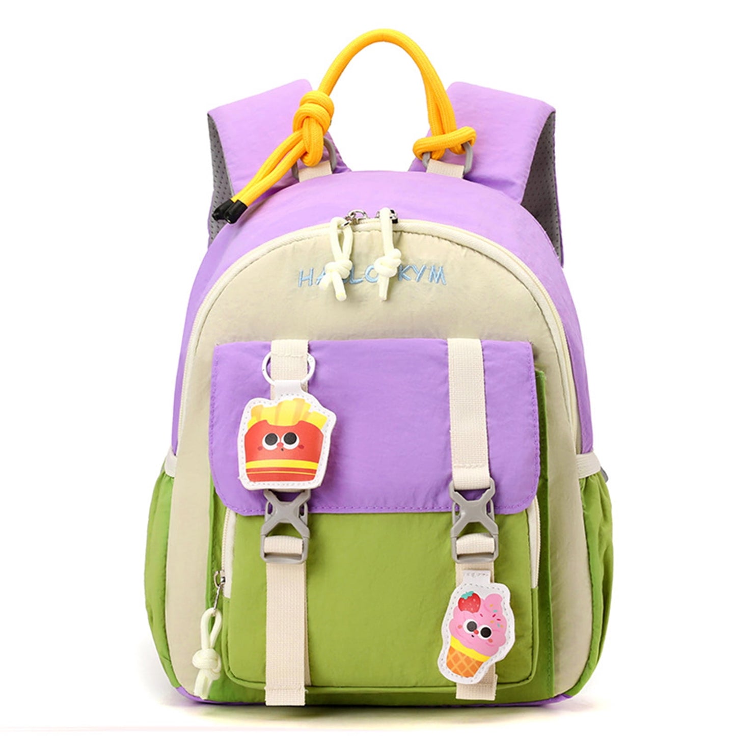 Girls Kindergarten Backpack, 9.6L Lightweight Water-Repellent Toddler Preschool Daypack with Reflective Strip, Adjustable Chest Strap Bookbag 2-5 Years