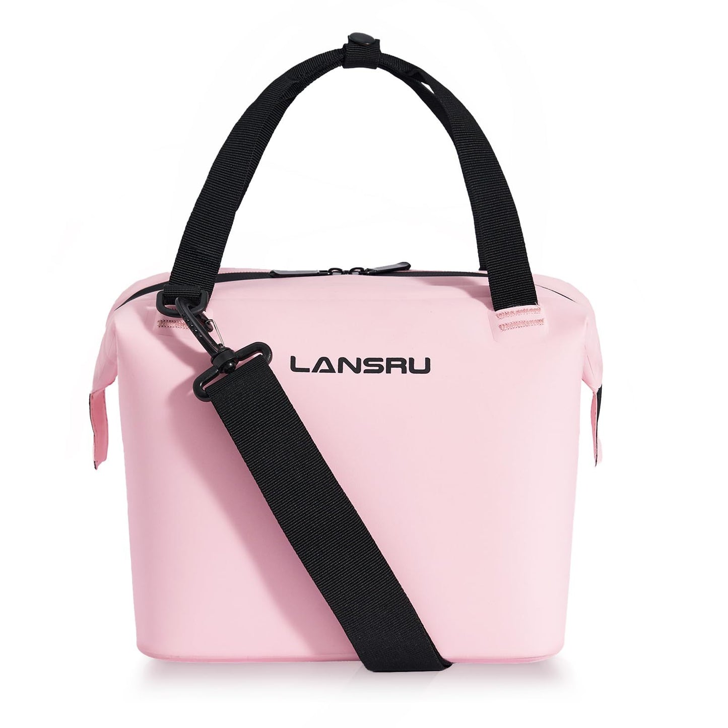 Fegat Mini Soft Cooler Bag,Portable TPU Insulated Soft Sided Cooler, 24-Hour Cooling Camping Bag for Lunch, Beach, Drink,Outdoors, 10-Can 5 Liters