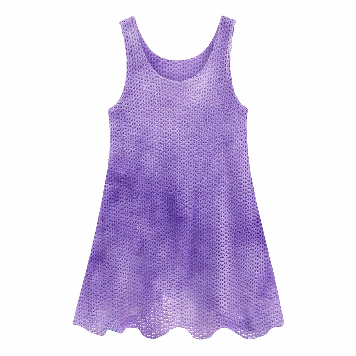 Girls Swim Cover Up for Swimwear Knit Kids Summer Beach Bathing Suit Coverup Cami Dress for Size 4-7Y