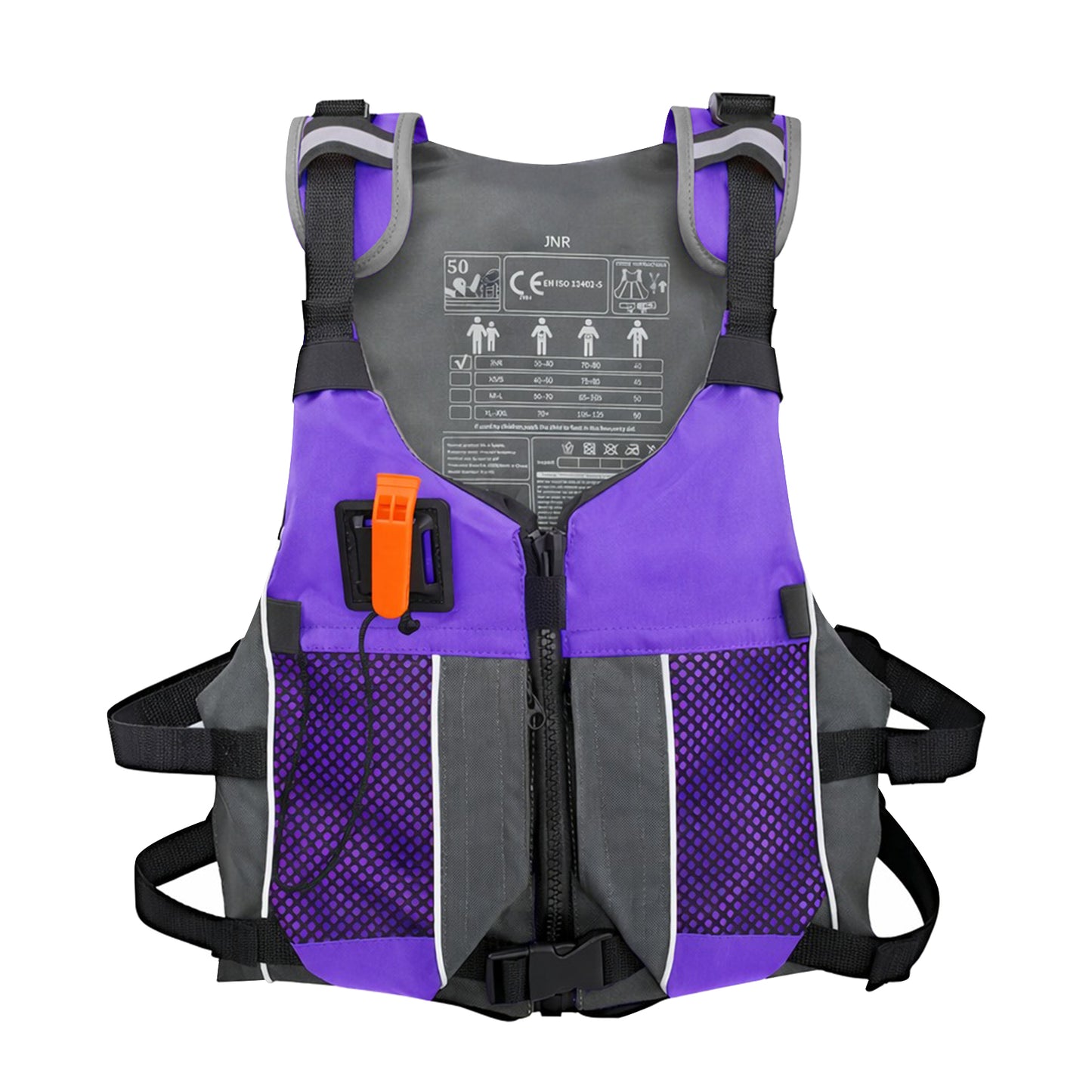 Koorium Life Jacket for Adult,Swim Vest for Men Women,Adults Life Jackets Dual Mesh Pockets Attached Whistle Buoyancy Aid for Fishing, Paddleboard, Kayaking, Boating