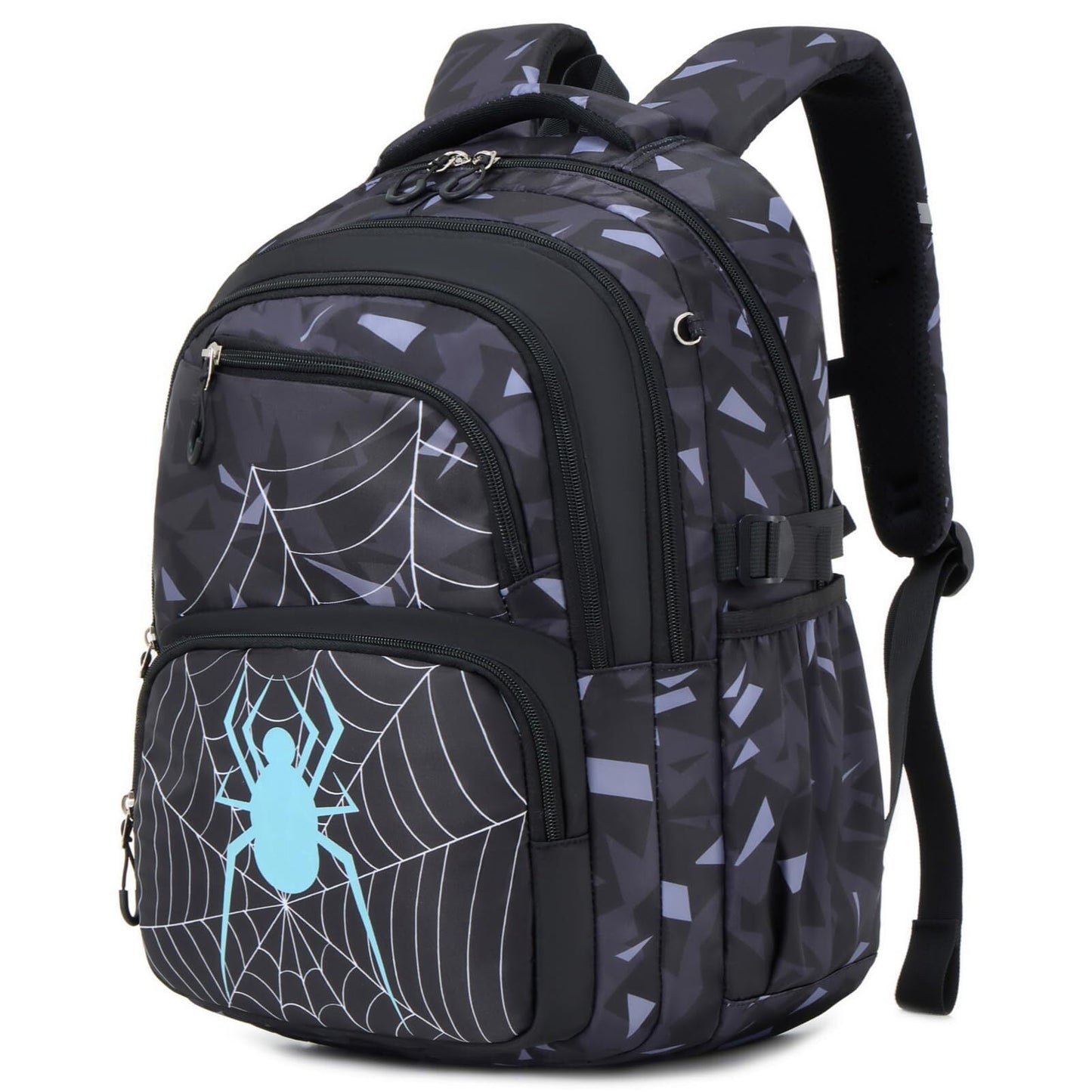 Boys School Backpack for Grades 3-8, Glow in The Dark Bookbag with Water-Repellent, Breathable School Bag for Kids