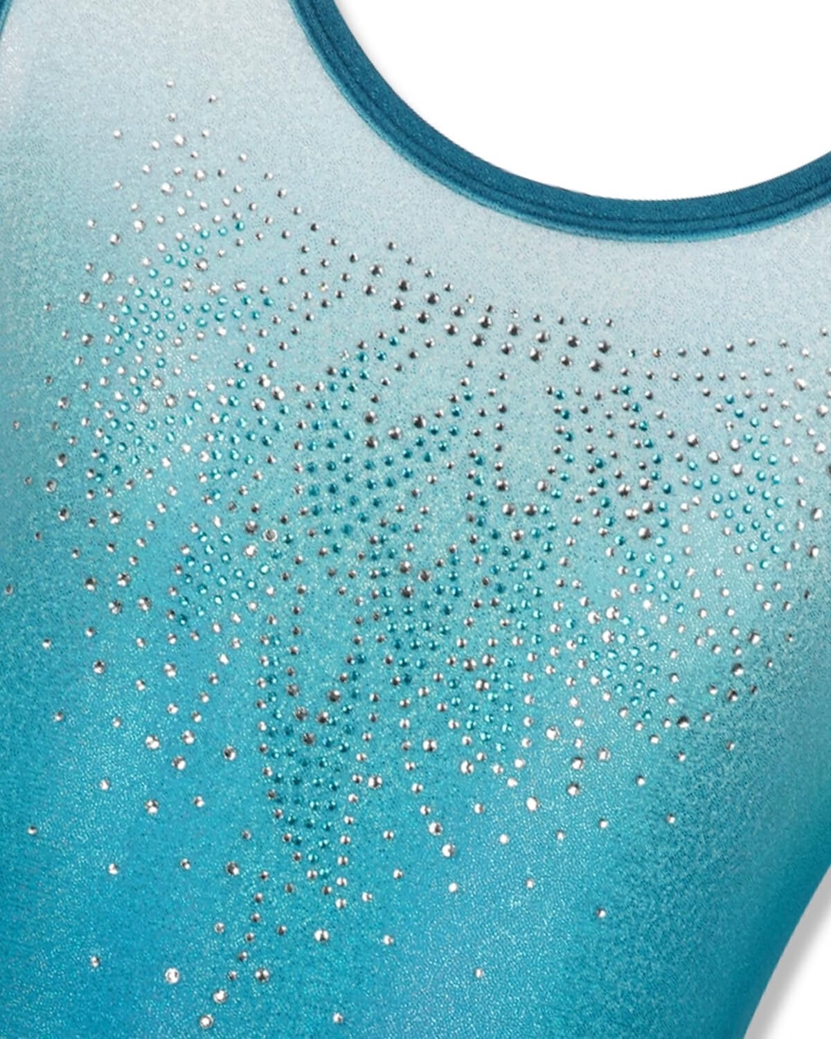 Gymnastics Leotards for Girls Sparkle One-piece Design Dancing Athletic Leotards 3-12Years