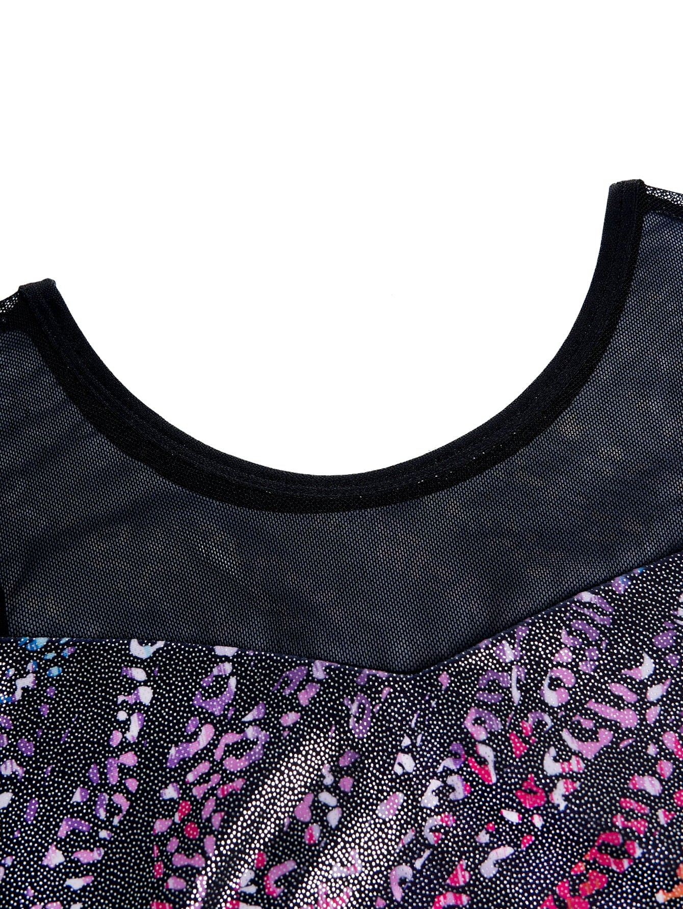 Two Piece Leotards for Girls Gymnastics with Shorts Ballet Tumbling Outfit Hollow Back Design