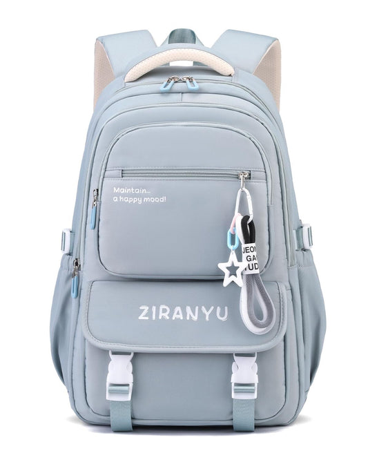 Girls Middle High School Backpack Lightweight Waterproof Teen Backpack for 15.6 Inch Laptop, Casual Daypack with Trolley Sleeve Hidden Pocket for Travel School 30L