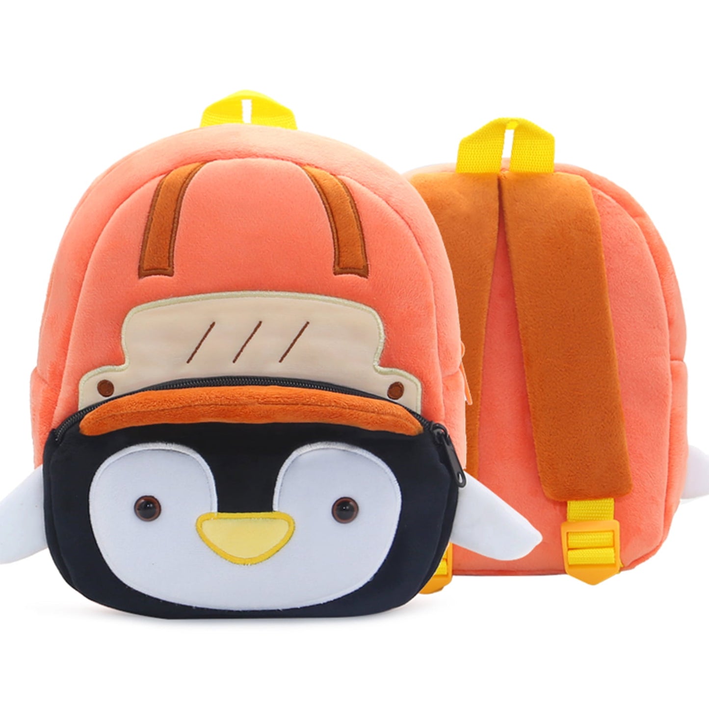 Kids Backpack Skating Penguin Preschool Backpack,Lightweight Kids Bag with Leash for Boys Girls 1-4Y