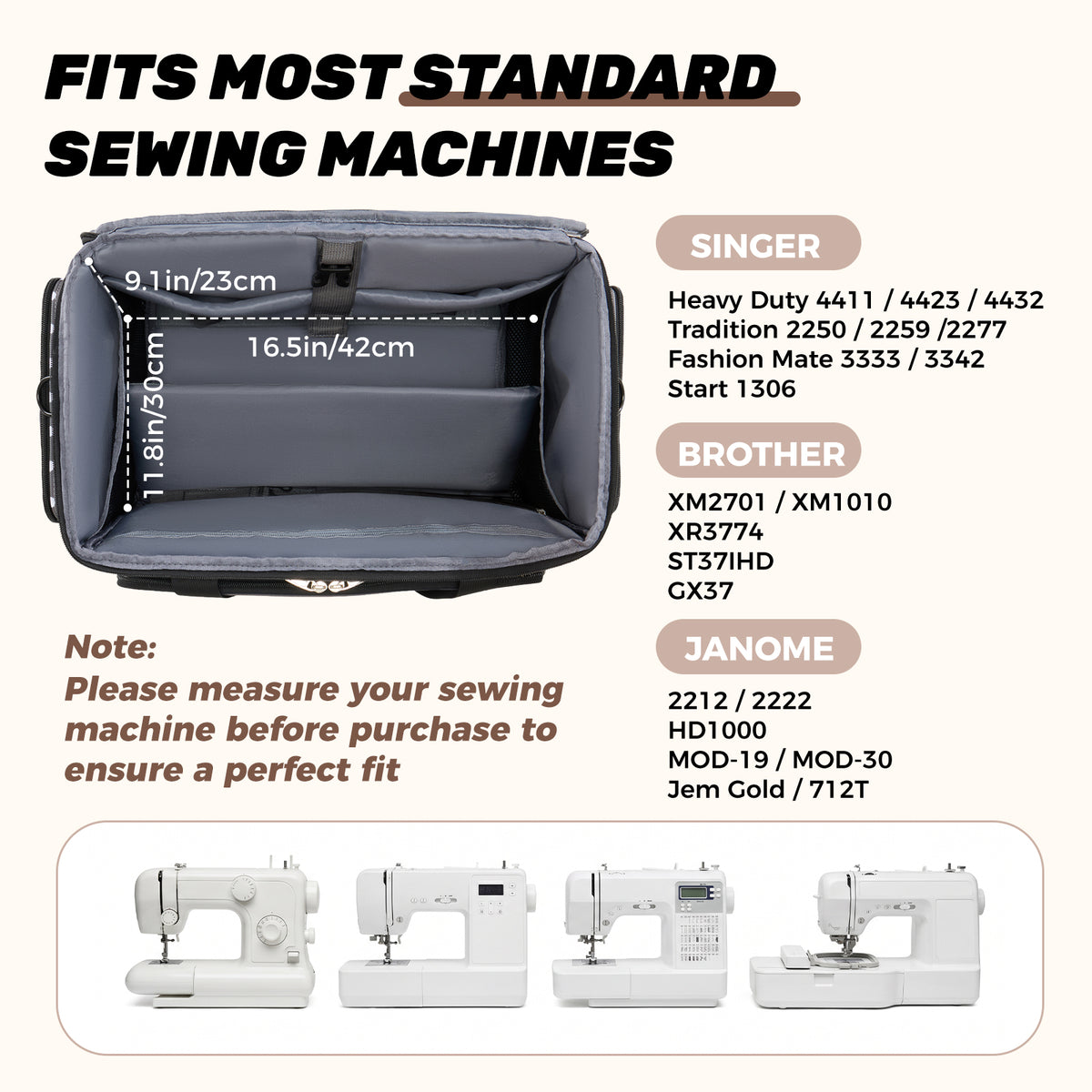 Rolling Craft Bag Sewing Machine Carrying Case,Rolling Organizer Work Bag with Removable Bottom Pad,Trolley Tote Bag on Wheels for Crafter Nurse,Teaching,Office