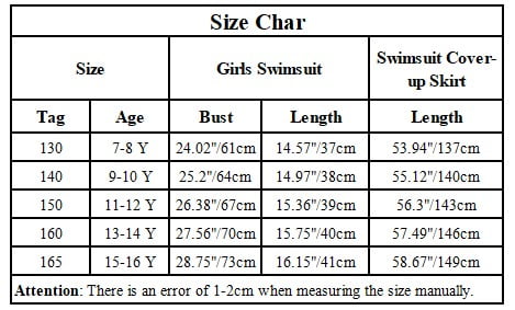 Kuleyang Girls Swimsuit Quick Dry Girls' One-Piece Swimwear Adjustable Straps Cut Out Bathing Suit with Solid Color Cover Up Skirt Girls' Swimwear