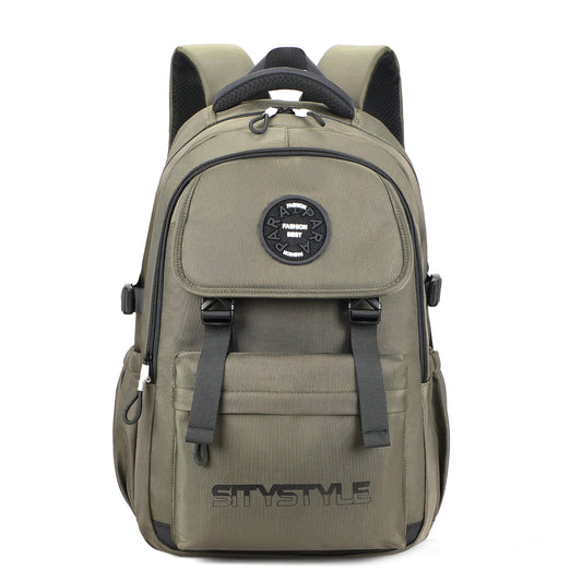 Boys Large Capacity Travel Casual Backpack Lightweight Versatile High School Student Bookbag Waterproof School Backpack