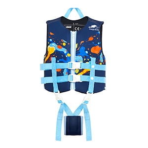 Gogokids Kids Life Jacket Swim Vest with Adjustable Safety Strap,Toddler Float Jacket Boys and Girls Float Swimsuit Buoyancy Swimwear