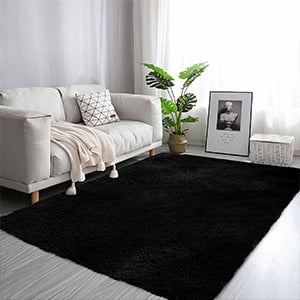 OldPAPA Soft Fluffy Area Rug Modern Shaggy Bedroom Rugs for Kids Room Nursery Rug Floor Carpets