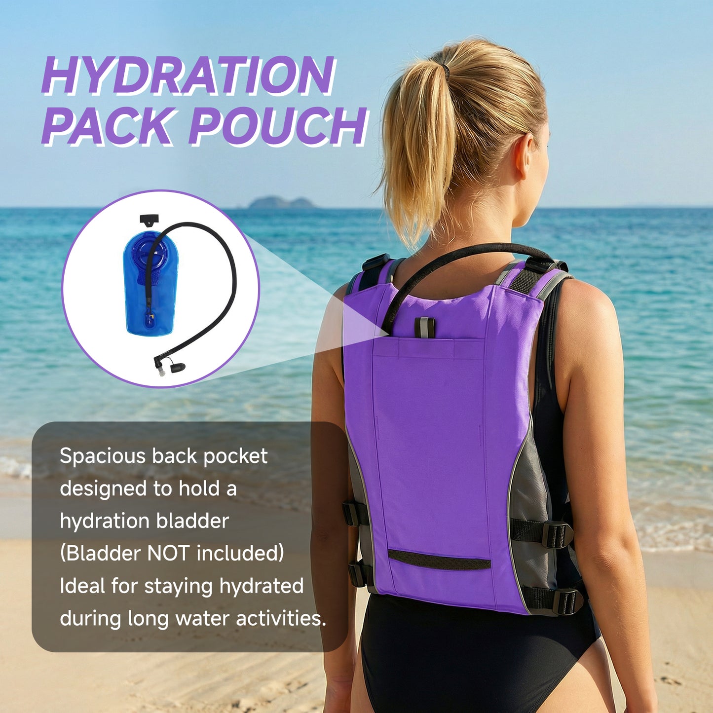 Koorium Life Jacket for Adult,Swim Vest for Men Women,Adults Life Jackets Dual Mesh Pockets Attached Whistle Buoyancy Aid for Fishing, Paddleboard, Kayaking, Boating
