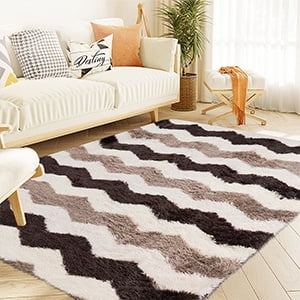 OldPAPA Soft Fluffy Area Rug Modern Shaggy Bedroom Rugs for Kids Room Nursery Rug Floor Carpets