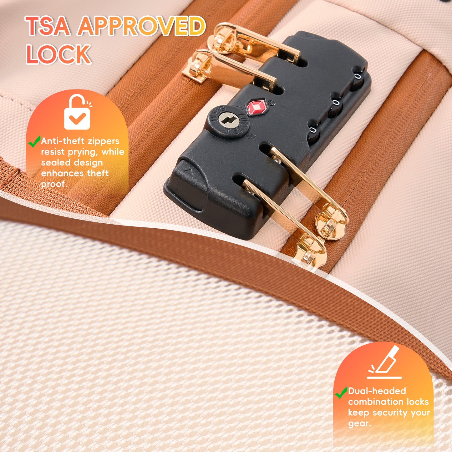 Fegat Vacuum Backpack for Travel,60L Expandable Compression Bag with Pump & TSA Lock,Vacuum Seal Backpack Flight Approved,Airbag Personal Item Carry on Backpacks for Travel Business