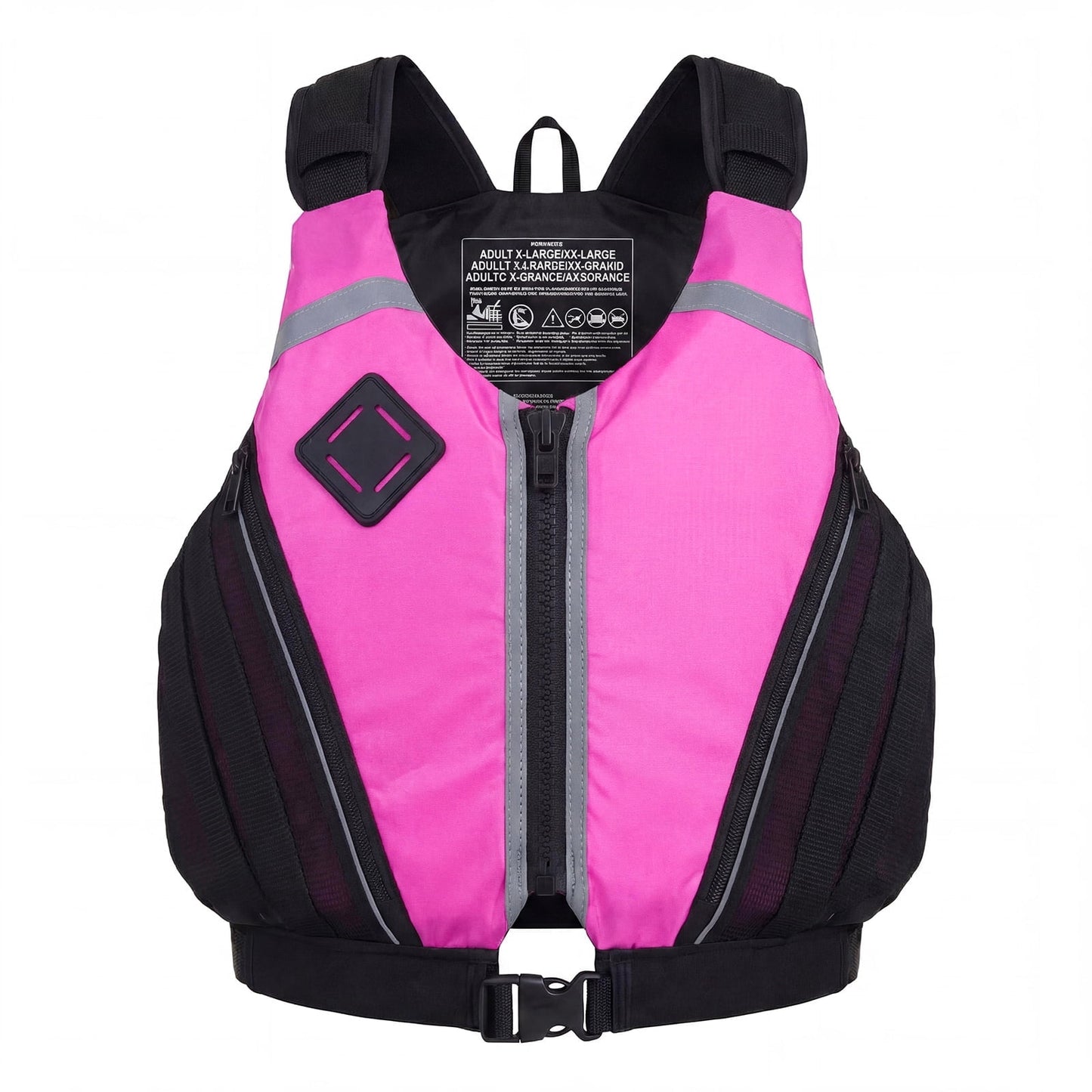 Koorium Adult Kayak Life Jackets,Safety Swim Vest PFD Buoyancy Vest for Kayaking, Canoeing, SUP & Fishing, 400D Fabric with Phone Pocket, Certified EPE Foam