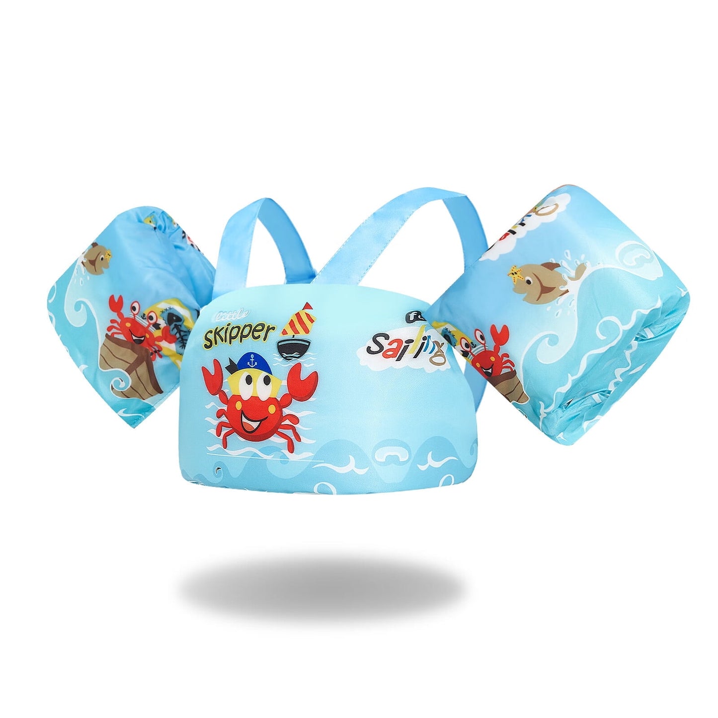 Owntop Kids Swim Vest Toddler Swim Vest,Toddler Floaties for 20-50 lbs/2-6 Years,Swimming Wings Float Swimwear with Shoulder Strap