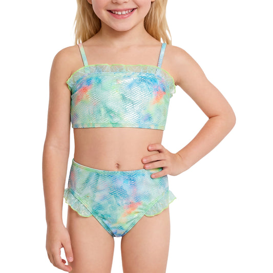 Girls Two Piece Swimsuits Mermaid Swimsuit for Girls 5T Bathing Suit Girls Cute Bathing Suits Girls Swimsuit Size 6