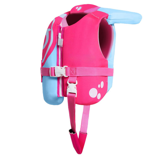 Toddler Swim Vest Kids Float Jacket Swimming Aid for Children 20-30-40-50 lbs with Adjustable Safety Straps Age 1-6 Years