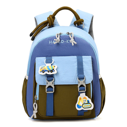 Girls Kindergarten Backpack, 9.6L Lightweight Water-Repellent Toddler Preschool Daypack with Reflective Strip, Adjustable Chest Strap Bookbag 2-5 Years