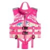 Gogokids Kids Swim Vest Flotation Life Jacket Bouyancy Swimwear with Adjustable Harness,30-50 lbs Pink