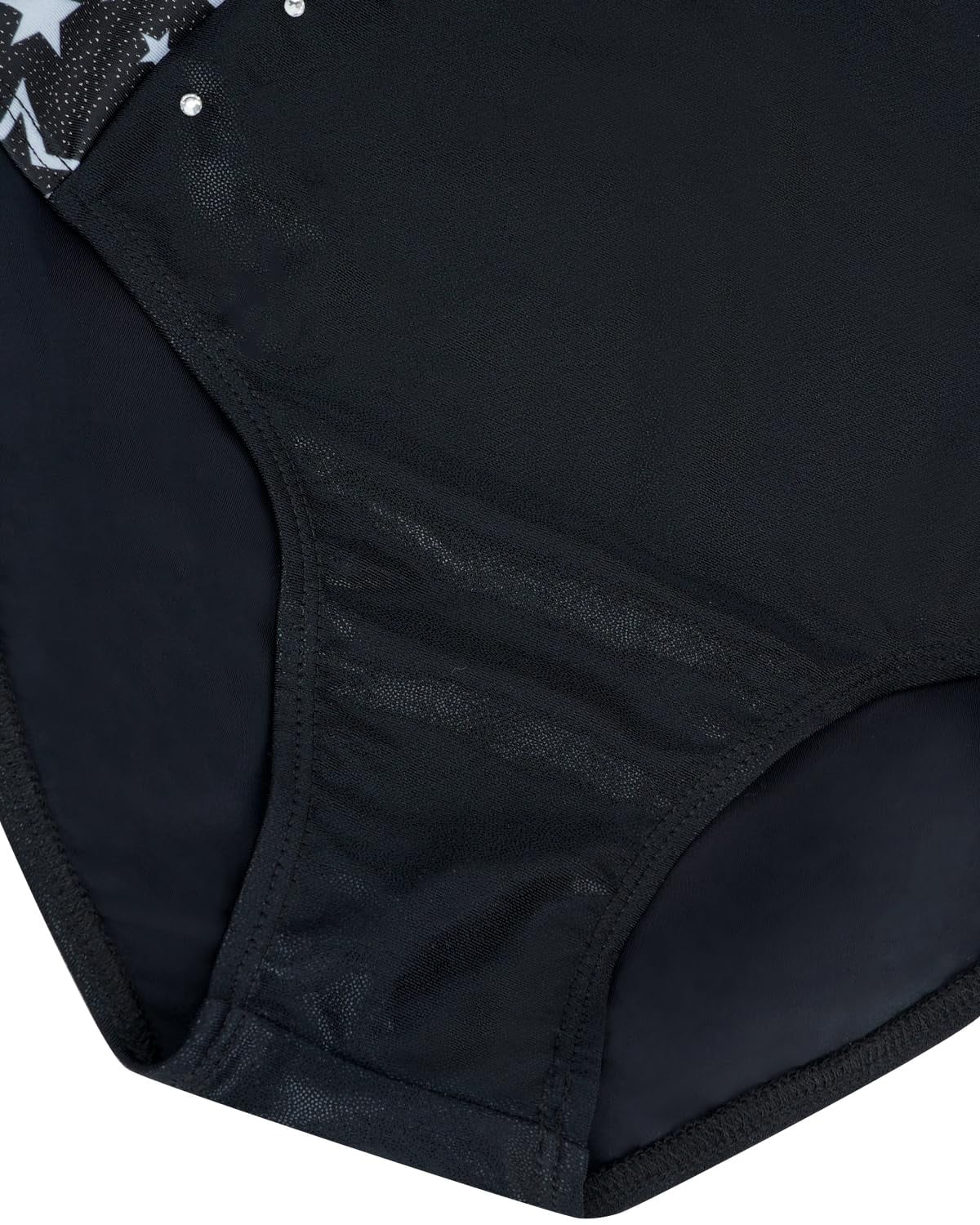 Gymnastics Leotards for Girls,Long Sleeve Rhinestone Kids Dance Unitards Biketards with Tumbling Dance Shorts