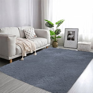 OldPAPA Soft Fluffy Area Rug Modern Shaggy Bedroom Rugs for Kids Room Nursery Rug Floor Carpets