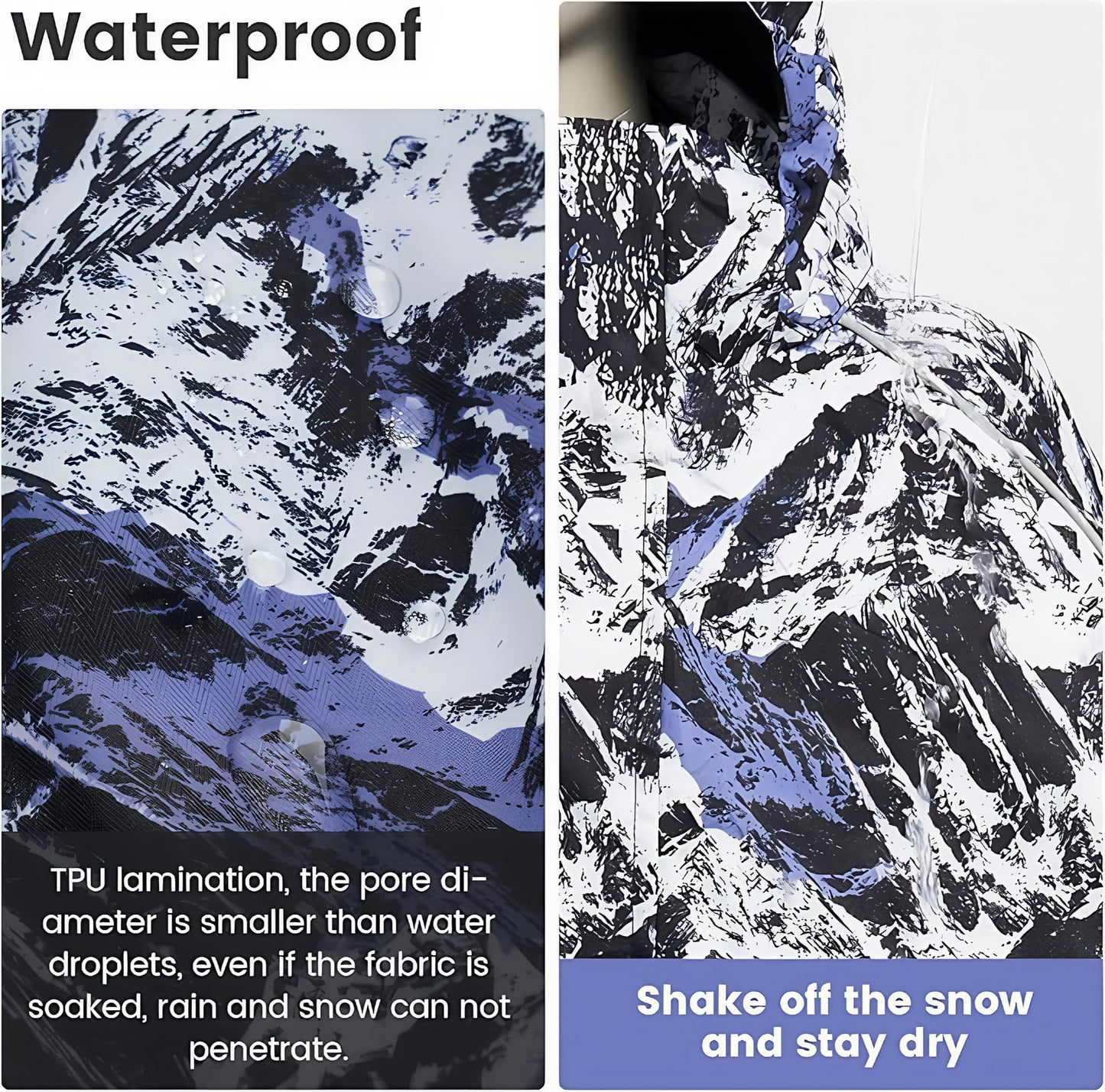 Kuleyang Kids Snowsuit One Piece Ski Suit for Boys Girls 3-9 Years, Toddler Waterproof Winter Snow Suits Overalls