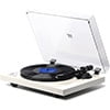 Vinyl Record Player with Bluetooth Connection,Turntable Record Player Bluetooth,Built-in Preamp,Support 33 1/3 &45RPM Speeds,Adjustable Counterweight, AT-3600L,Full Piano Lacquer,Pearl White