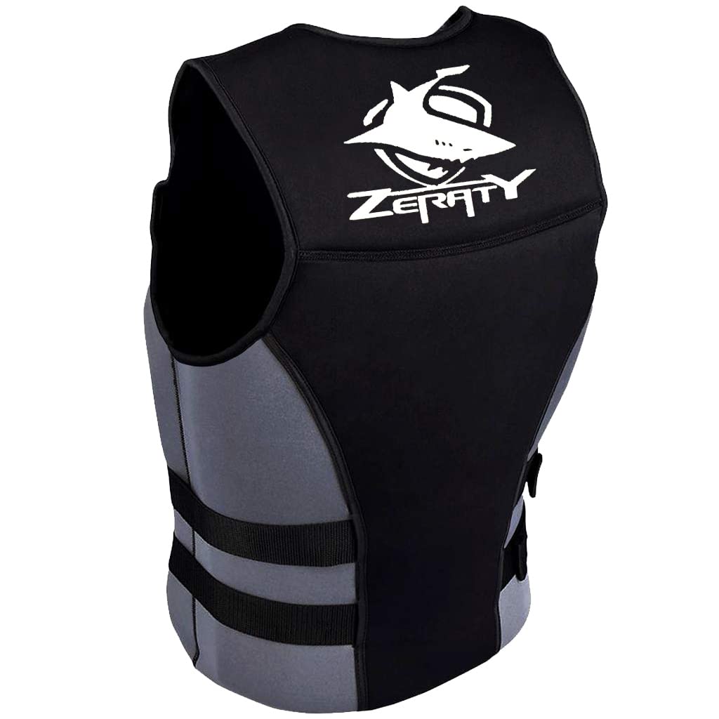 Zeraty Adult Life Jacket Swim Vest Men Impact Vest Buoyancy Swimming Vest Safety Life Jackets for Adult,Float Suit for Kayaking Fishing Surfing Canoeing Sailing