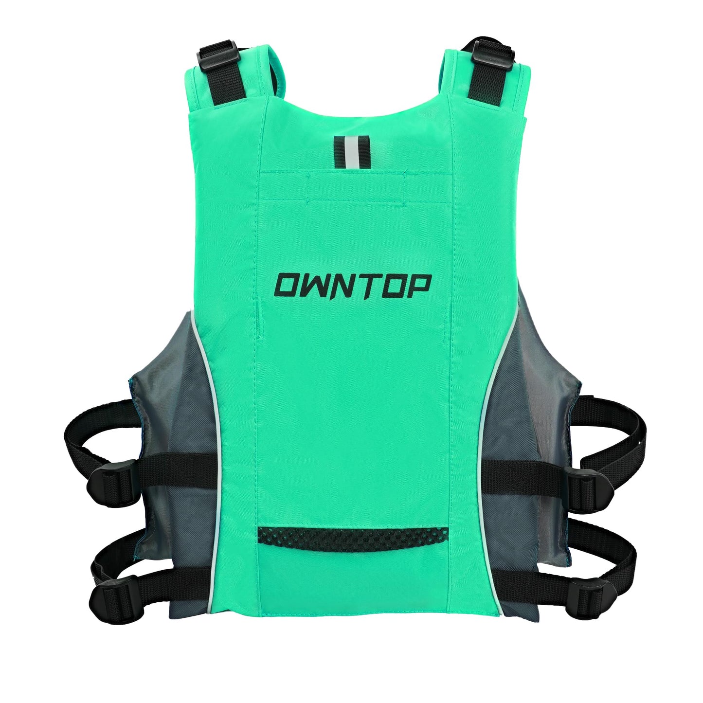 Koorium Life Jacket for Adult,Swim Vest for Men Women,Adults Life Jackets Dual Mesh Pockets Attached Whistle Buoyancy Aid for Fishing, Paddleboard, Kayaking, Boating